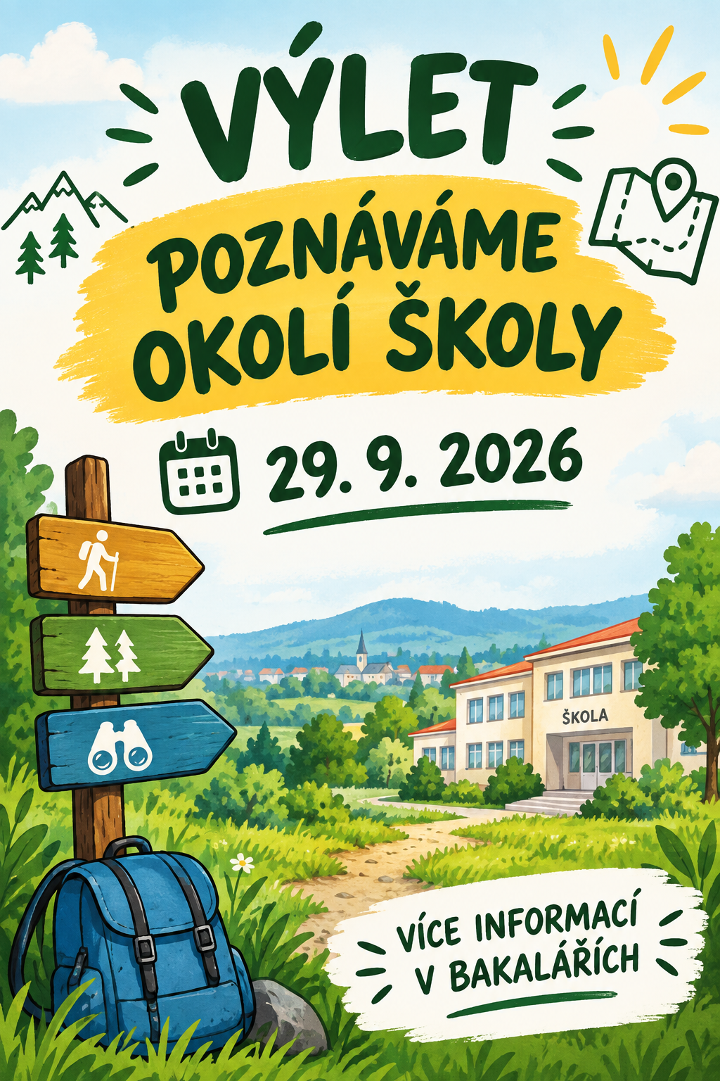 Poznáváme okolí školy